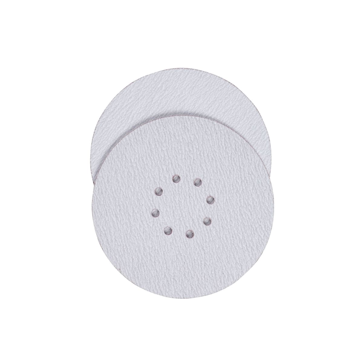 DEXTER RANDOM ORBITAL SANDER ABRASIVE FOR WALL 225 MM, DRILLED, GRIT 180, 5 PIECES