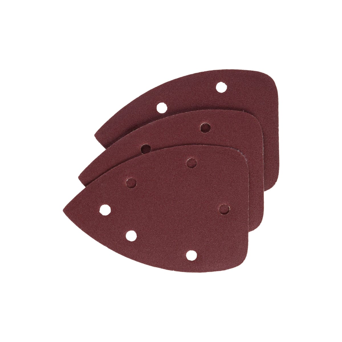 DEXTER MOUSE SANDER ABRASIVE FOR WOOD 140X98MM, DRILLED, GRIT 180, 5 PIECES
