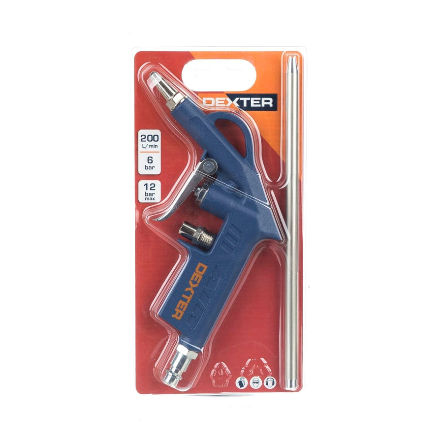 Bricocenter DEXTER BLOWGUN LONG-NOSE QUICK COUPLING