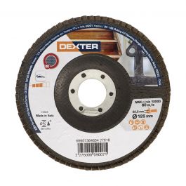 DEXTER UNIVERSAL FLAP DISC 125MMG