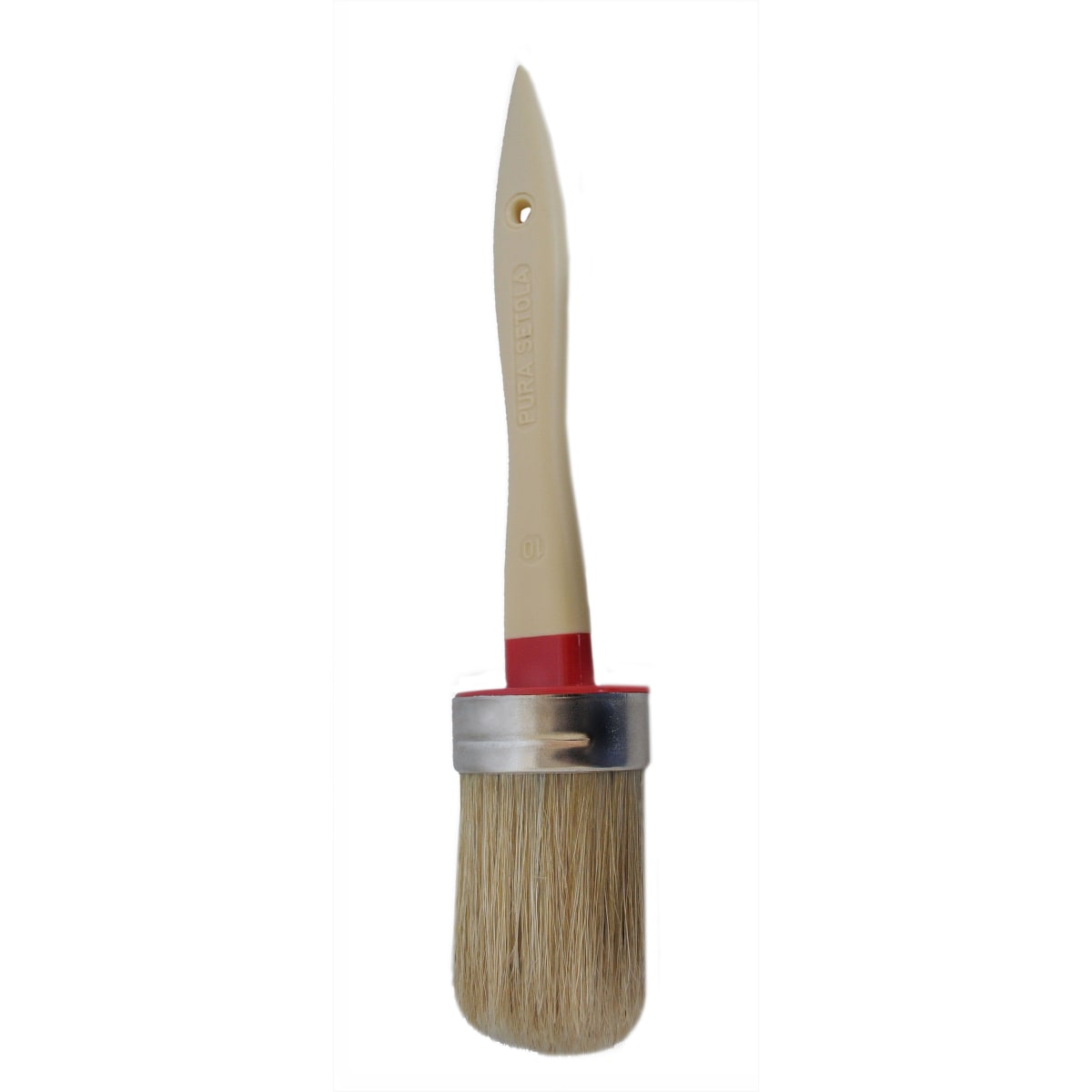 Oval brush, ferrule diameter 10mm