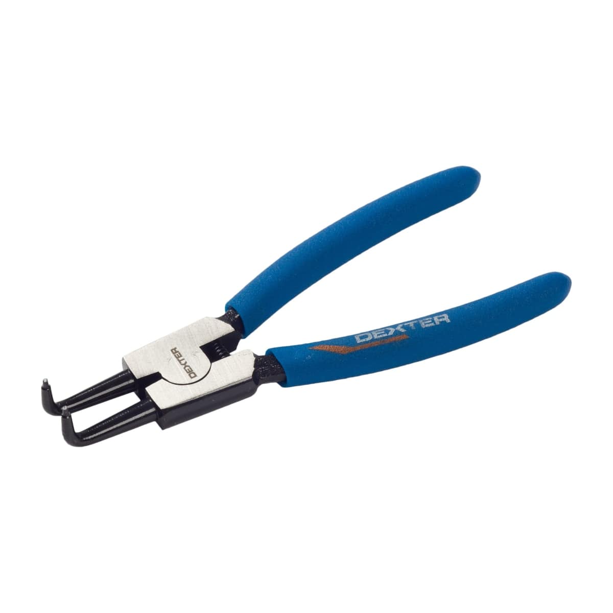 Bricocenter DEXTER 160 MM CHROME VANADIUM CURVED BEAK PLIERS FOR OUTER RINGS