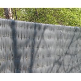 PVC CURTAIN STRIP MT50 X 4.6CM ANTHRACITE, 100 FIXING CLIPS INCLUDED