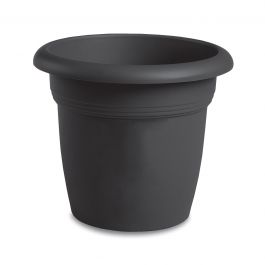 MEDITERRANEAN VASE CM 24 H19,5 LT 4,5 ANTHRACITE