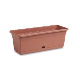 PORTOFINO CISTERN WITH WATER RESERVE CM 40X20 H18 LT 9 TERRA DI SIENA