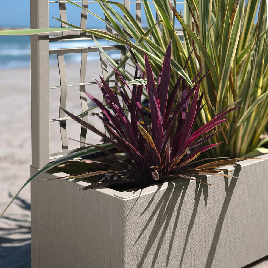 Bricocenter ETHICA PLANTER WITH ESPALIER CM 80X36 H140 CHALK