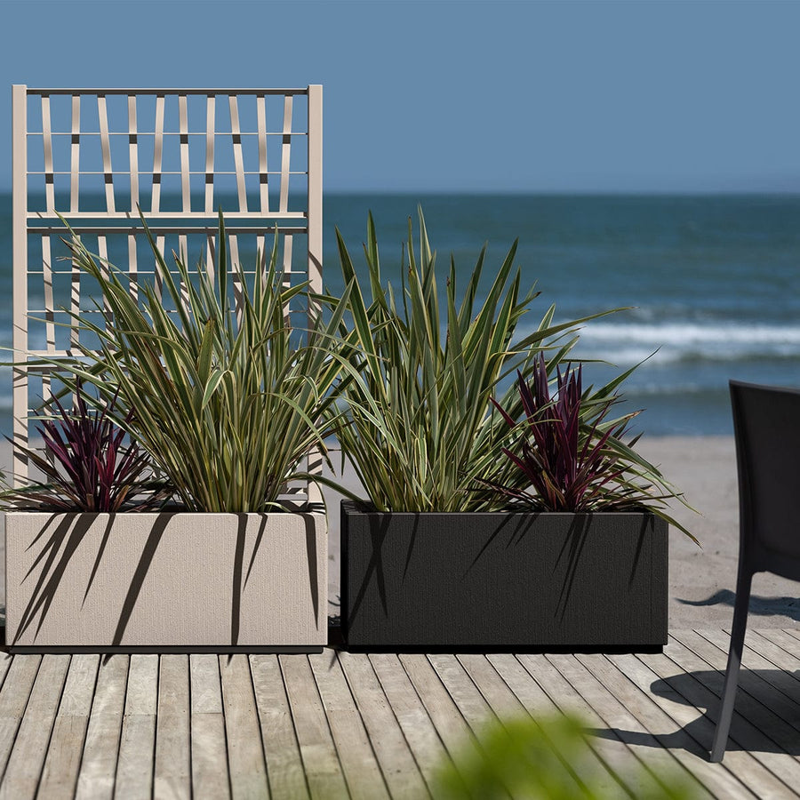 Bricocenter ETHICA PLANTER WITH ESPALIER CM 80X36 H140 CHALK