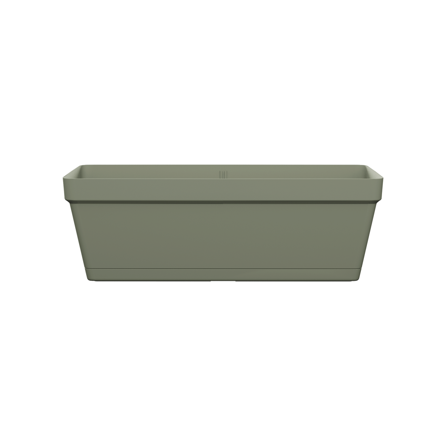 Bricocenter NATERIAL BOX WITH INTEGRATED UNDERBOX CM 49 H16.5 OLIVE GREEN