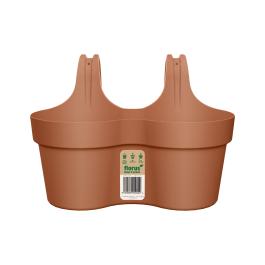 PARIS DOUBLE VASE WITH TERRACOTTA STAND