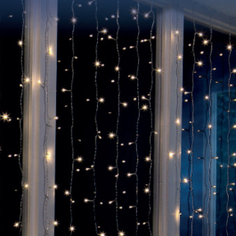 WINDOW BLIND BRIGHT 120 LED WARM LIGHT L100 H200