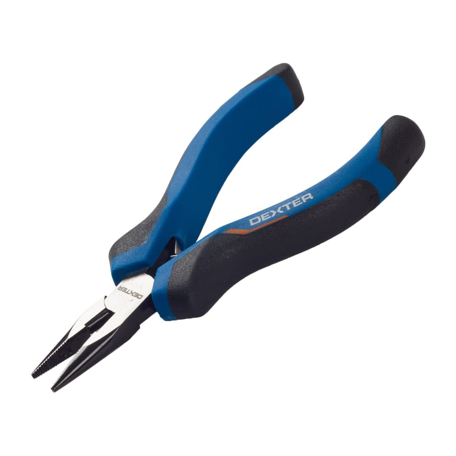 Bricocenter DEXTER MINI SEMI ROUND NOSE PLIERS 128MM CHROME VANADIUM