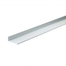 L" ANGULAR PROFILE IN ANODISED ALUMINIUM 20x10x1MM 1M MATT