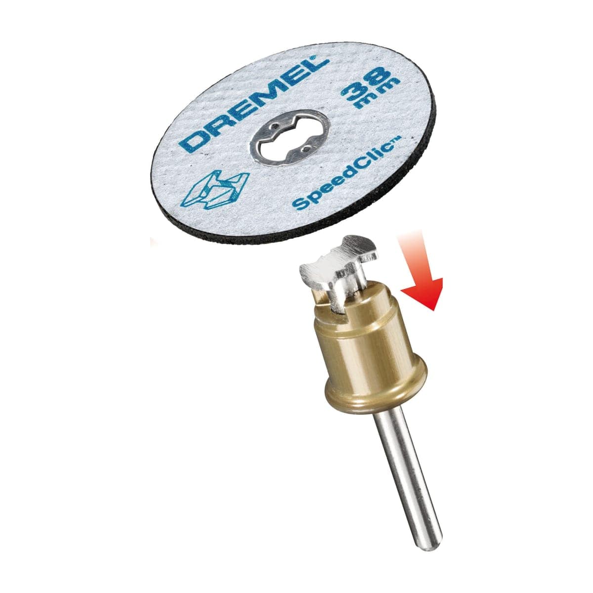 Bricocenter DREMEL SC456 S-CLIC DISCS FOR METAL