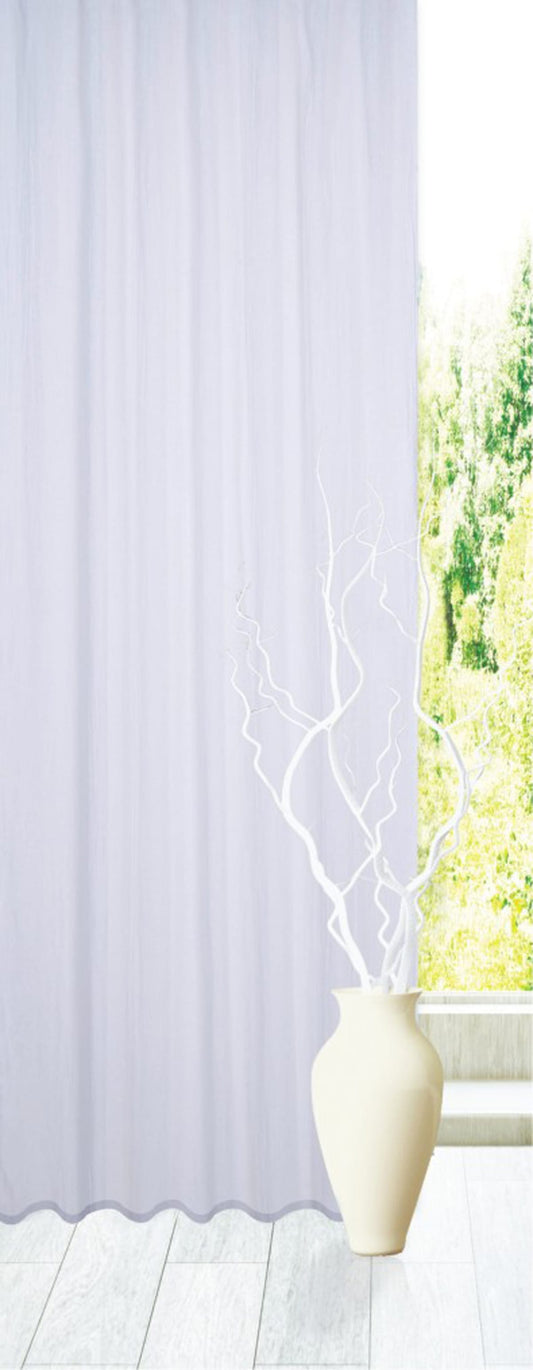 Bricocenter TENDA SOHO BIANCO COPRENTE 135X280 CM FETTUCCIA E PASSANTE NASCOSTO