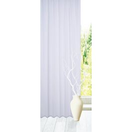 SOHO WHITE OPAQUE CURTAIN 135X280 CM WEBBING AND HIDDEN LOOP
