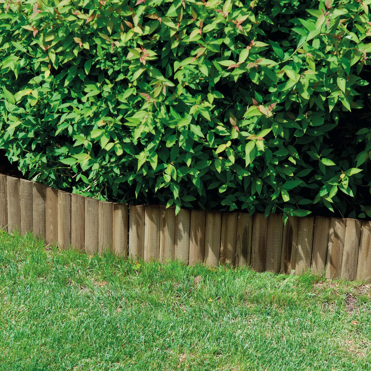 Bricocenter 4.5 X 20 X 180 CM ROLL EDGING IN AUTOCLAVE-TREATED PINE WOOD