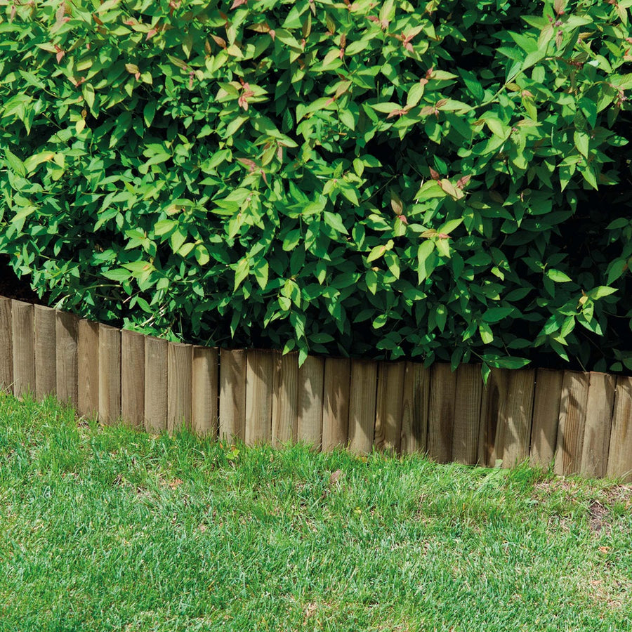 Bricocenter 4.5 X 20 X 180 CM ROLL EDGING IN AUTOCLAVE-TREATED PINE WOOD