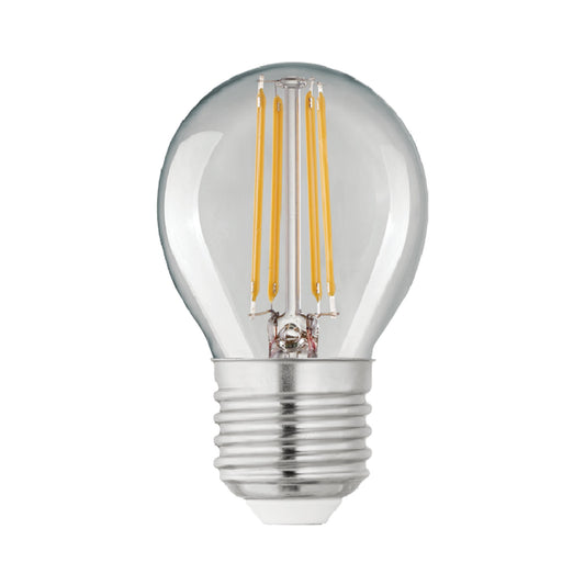 LED bulb e27 =40w sphere transparent natural light