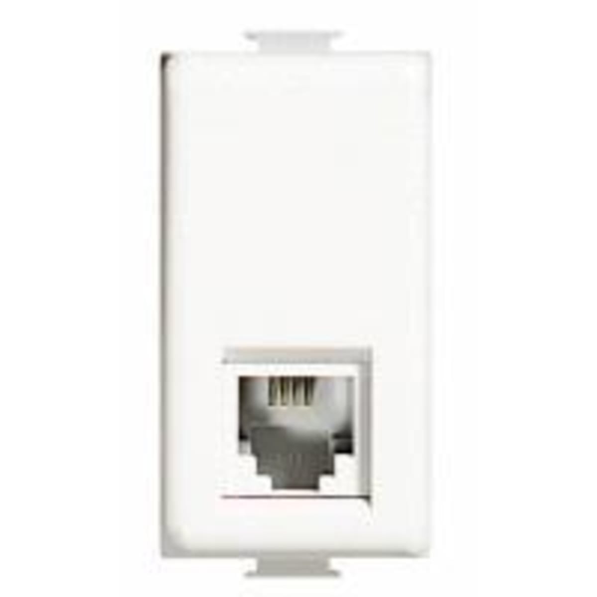 Bricocenter TELEPHONE CONNECTOR RJ11 MATIX WHITE