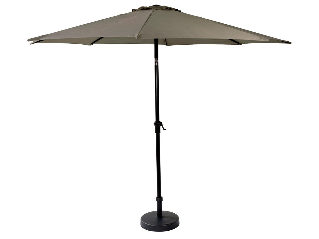 ALU & PISA Taupe parasol set
