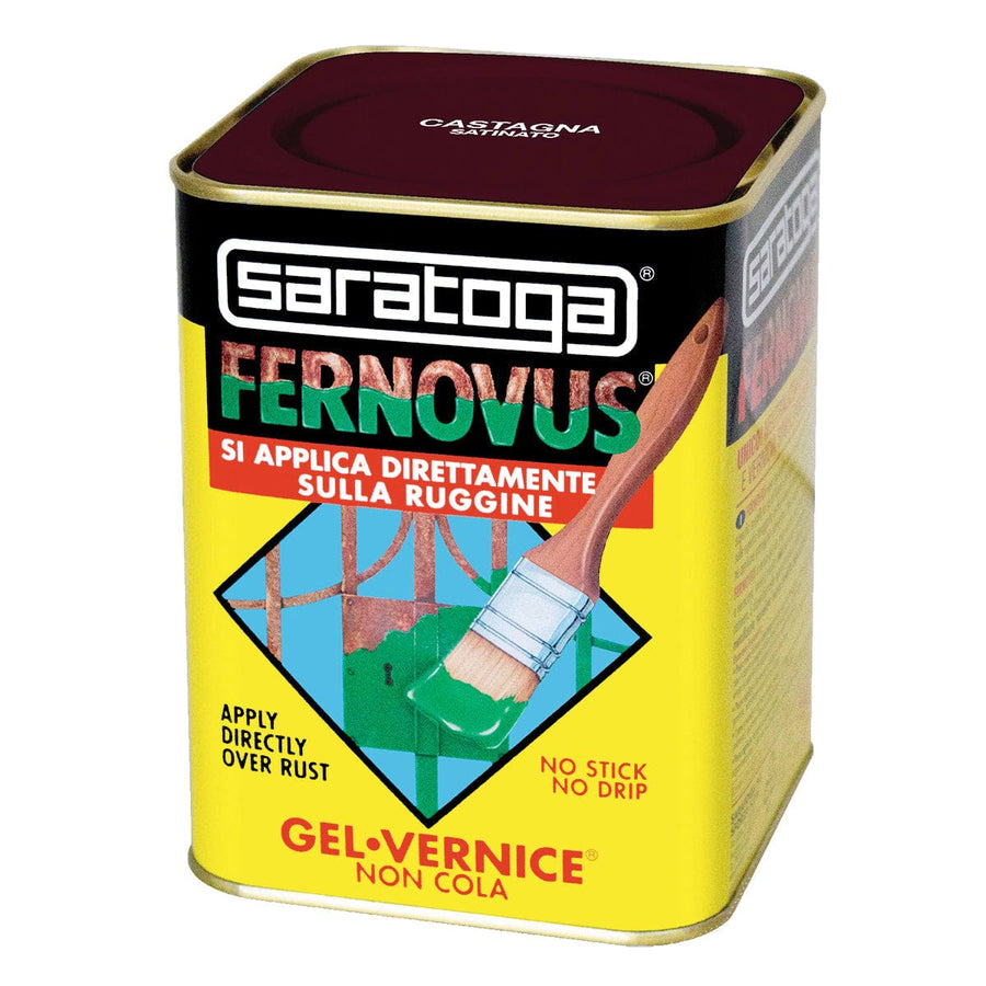 Bricocenter FERNOVUS CASTAGNA SATIN ENAMEL 750 ML