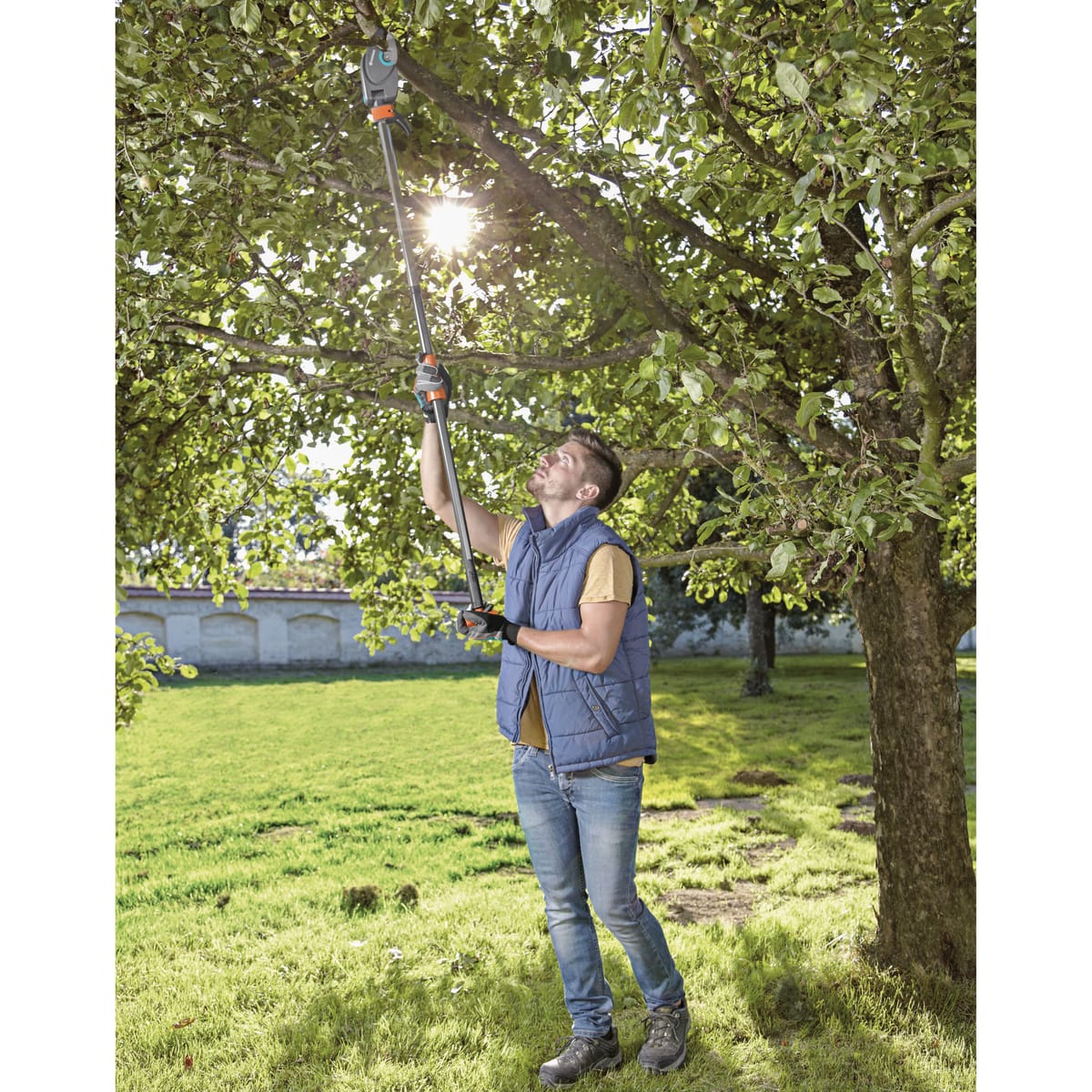 GARDENA STARCUT 160 PLUS EXTENDABLE HEDGE TRIMMER