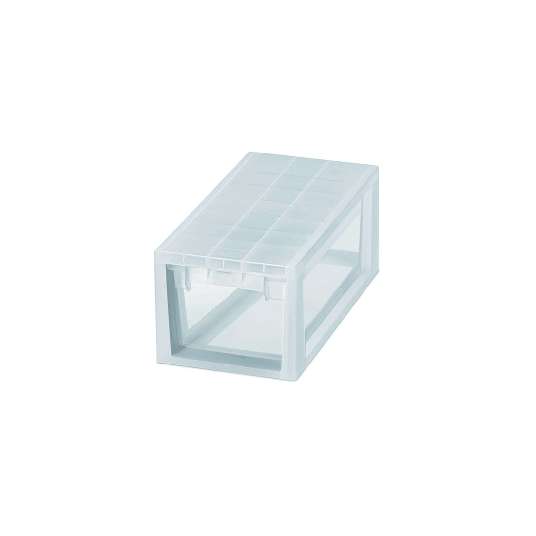 CLOTHING BOX LIGHT DRAWER S L19.6xW39xH16CM TRANSPARENT PLASTIC