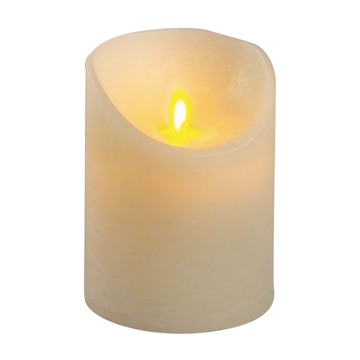 Bricocenter IVORY CANDLE DIAM 7.5 CM H10 CM