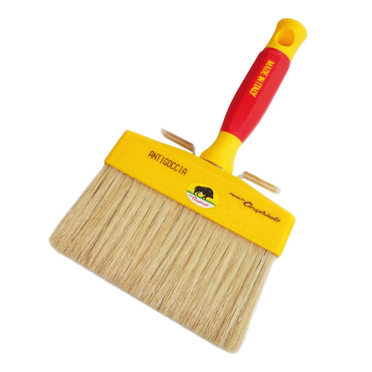 Ultra-lightweight splash guard with soft-touch handle, boar-print, 14x4cm