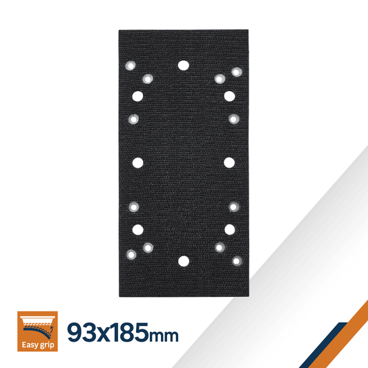 Pad for Dexter 260W orbital sander, 93 x 185/230 mm