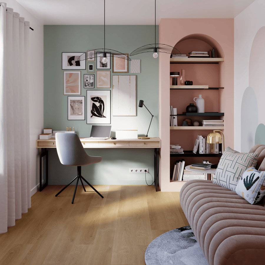 SPC click flooring, Lissandra, 122 x 18 cm, 4+1 mm, 1.76 m²