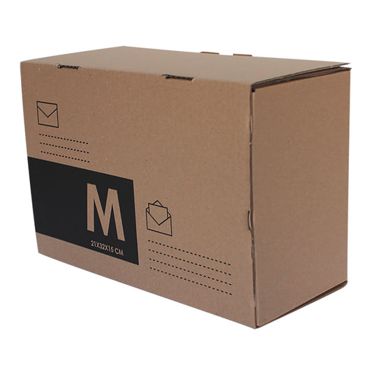 Post box measuring 32cm (L) x 21cm (H) x 15cm (D)