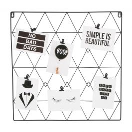 HAITI NOTICE BOARD 6 PLACES 50X50CM