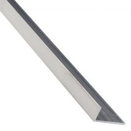 NATURAL ALUMINIUM L PROFILE 11x6x1MM 1M