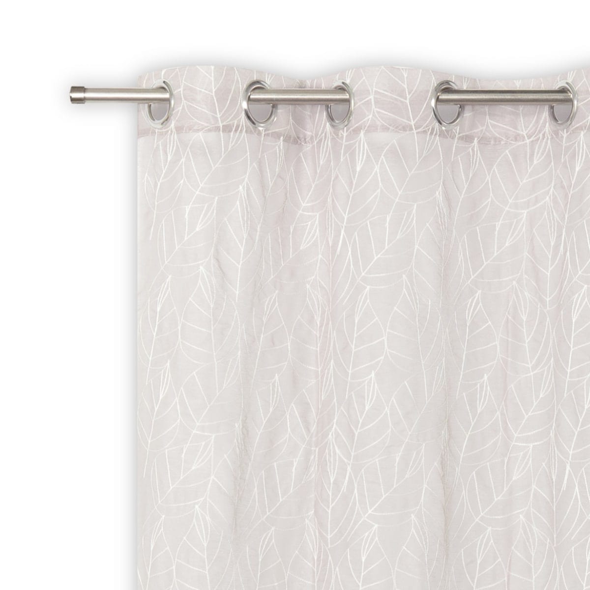 Bricocenter BEIGE AUTUMN FILTER CURTAIN 140X280 CM WITH EYELETS