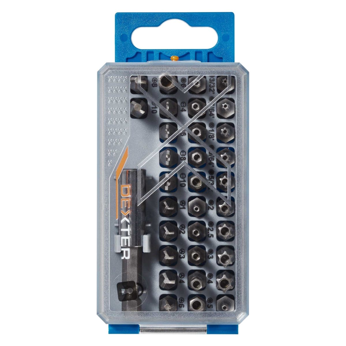 Bricocenter DEXTER SAFETY BIT SET 33 INSERTS 25 MM+DRILL BIT HOLDER