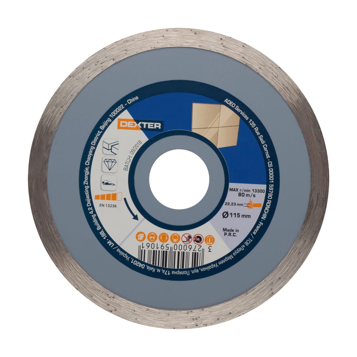 Bricocenter DEXTER DIAMOND DISC FOR CERAMIC 115X1.9 MM