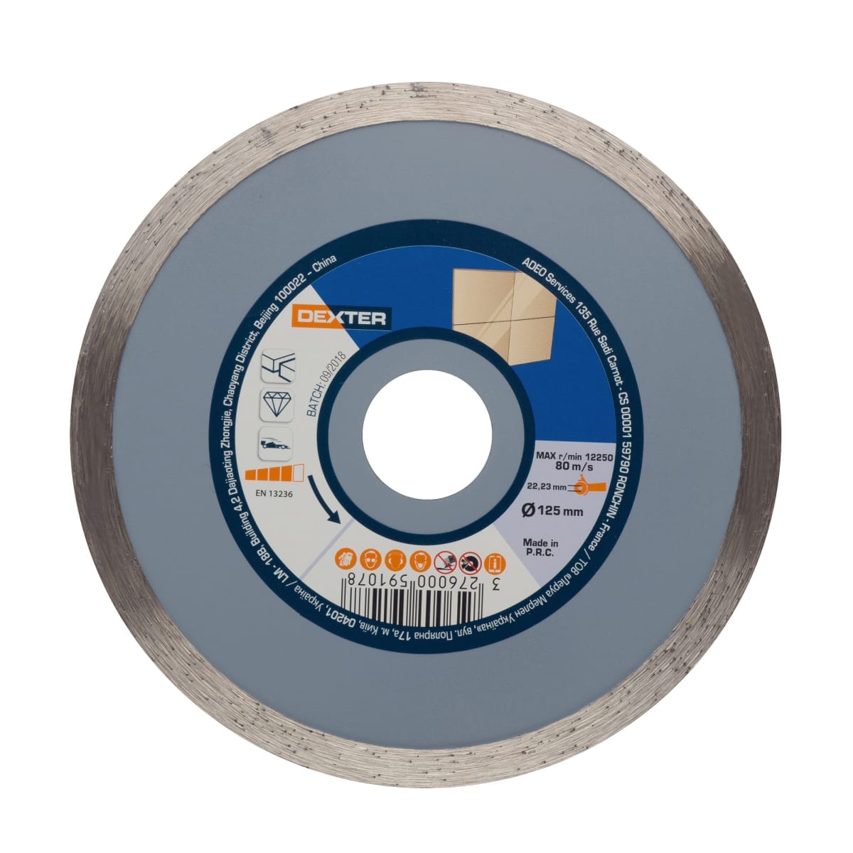 Bricocenter DEXTER DIAMOND DISC FOR CERAMIC 125X1.9 MM