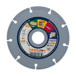 DEXTER MULTI-MATERIAL DIAMOND DISC 115X2.4