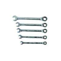 DEXTER COMBINATION SPANNER SET 5 WITH RATCHET