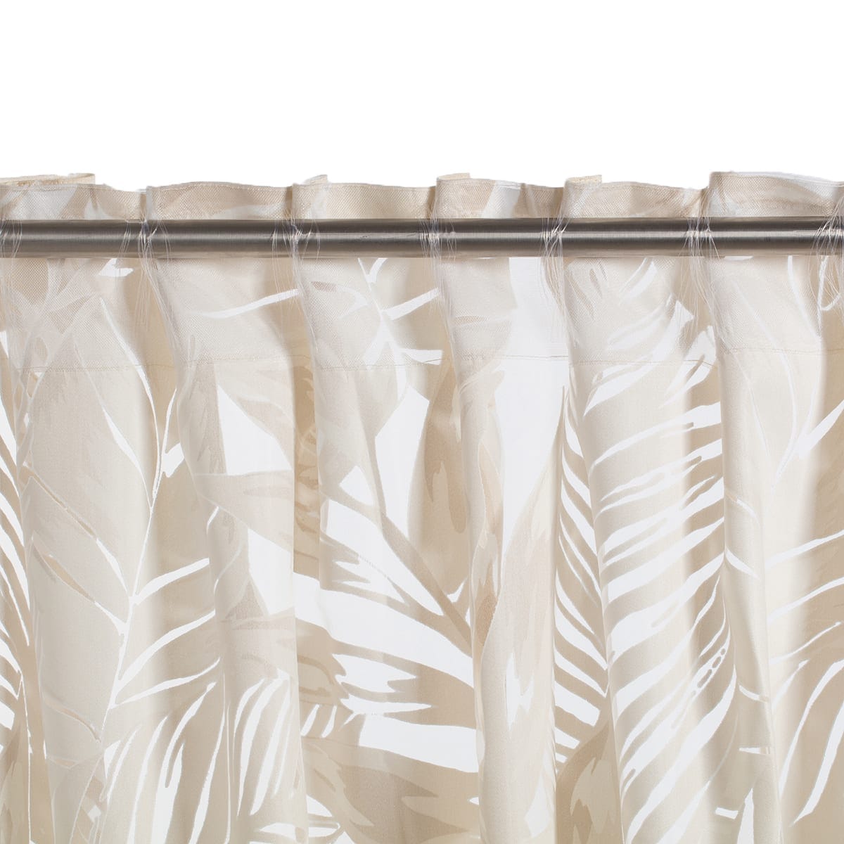 Bricocenter TENDA GIUNGLA BEIGE FILTRANTE 140X295CM PASSANTE NASCOSTO E FETTUCCIA