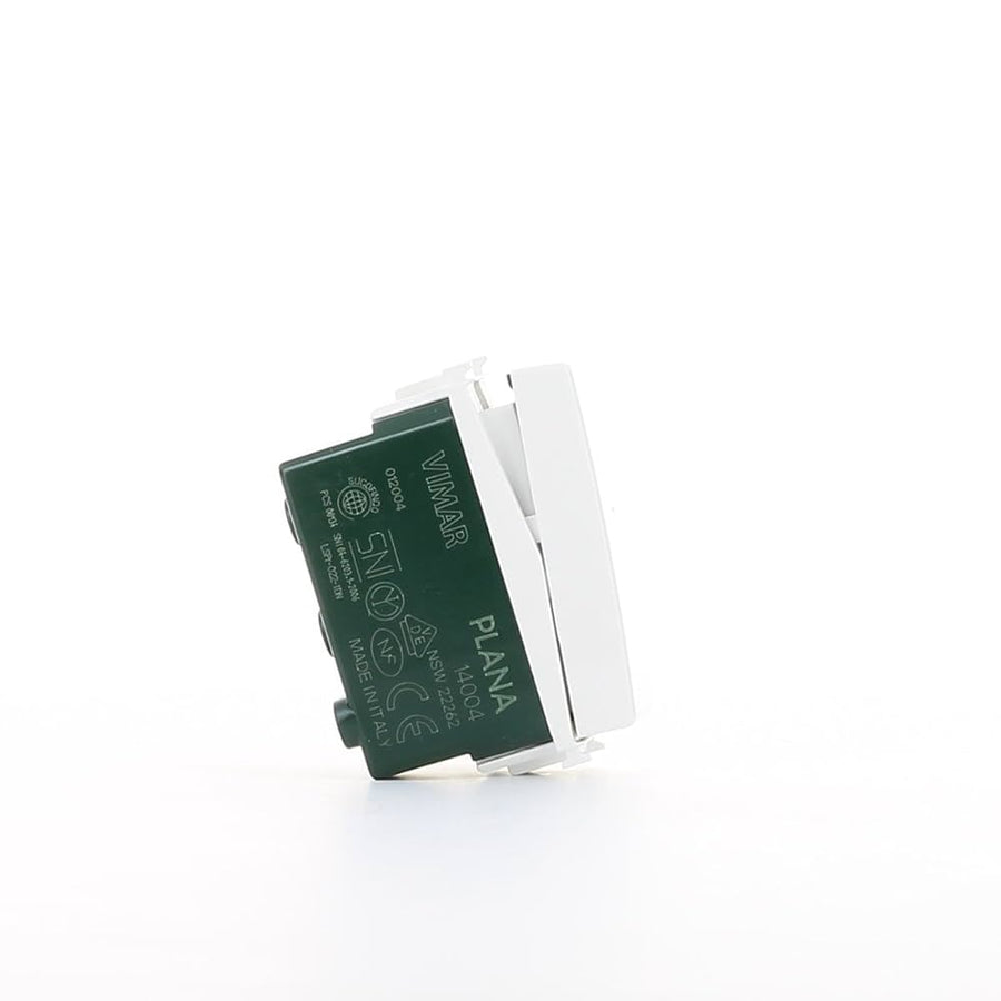 SINGLE POLE DIVERTER SWITCH PLANA 16A WHITE