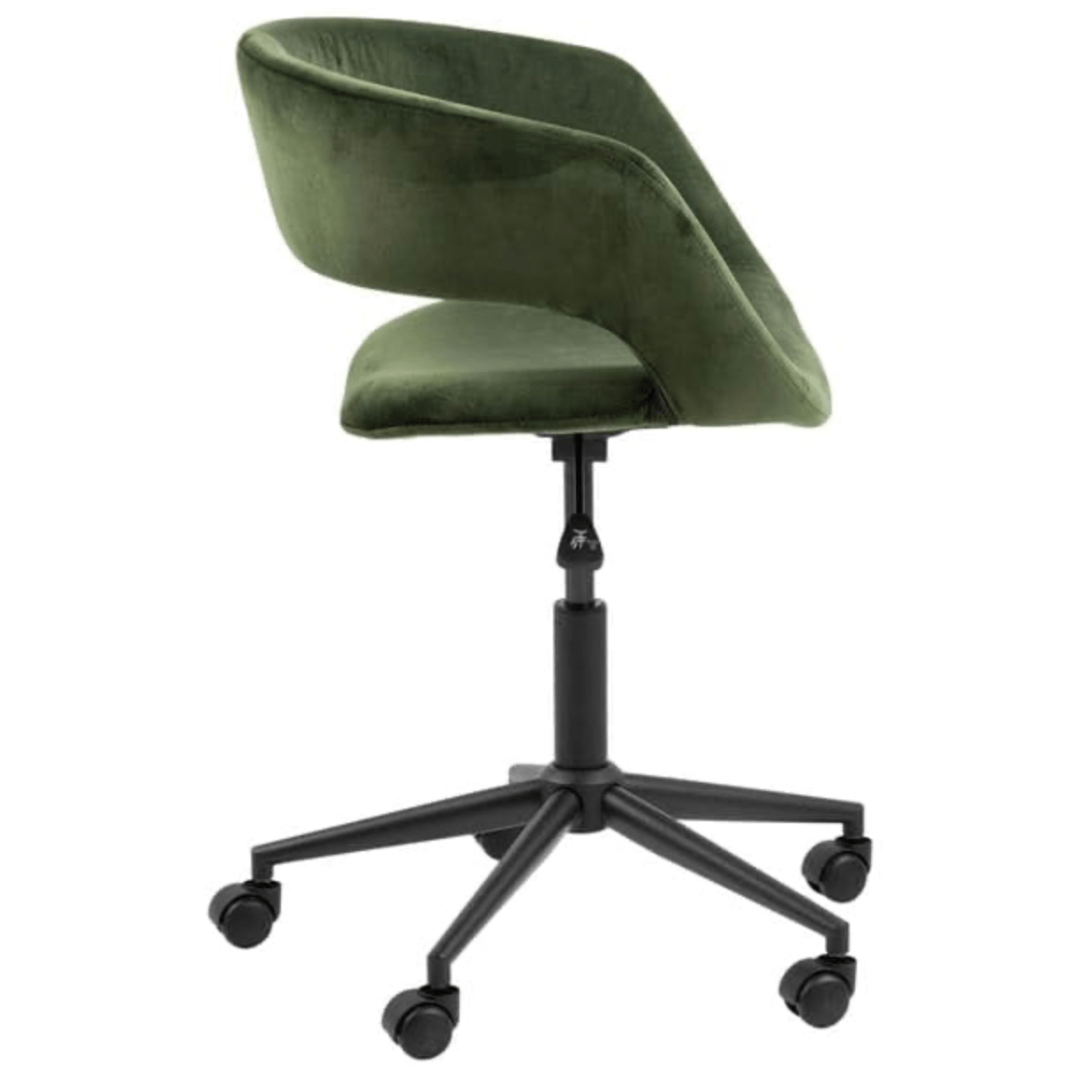 Casa ROLI Green office chair H 92 x W 40 x D 43 cm