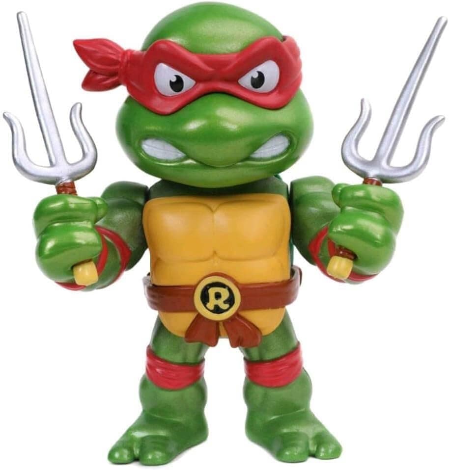 Toys Turtles Character Raphael in die-cast cm.10 for collection