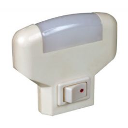 LED NIGHT LIGHT WITH ON/OFF SWITCH - ON