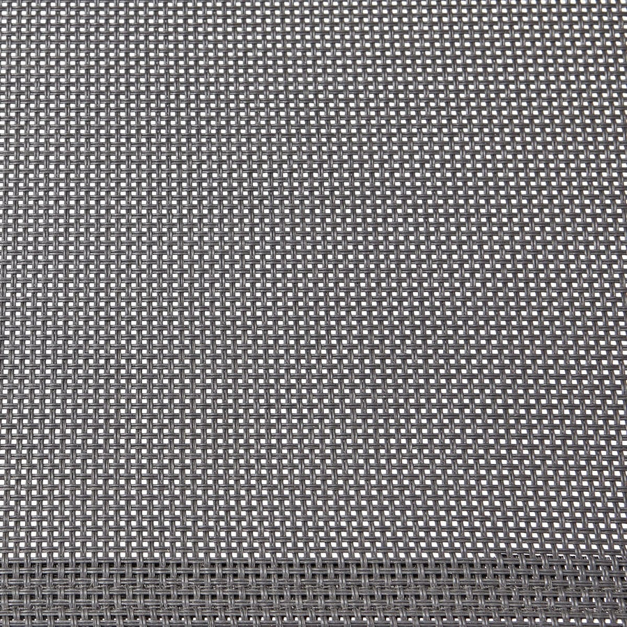 Bricocenter ORIS NATERAL ALU - Chair with eucalyptus wooden armrests and textile seat - 55.2x55.2xh84.5