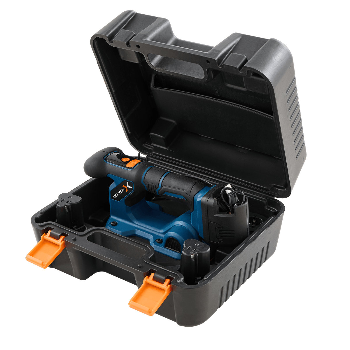 Dexter tile vibrator with suction cup and two 12 V batteries