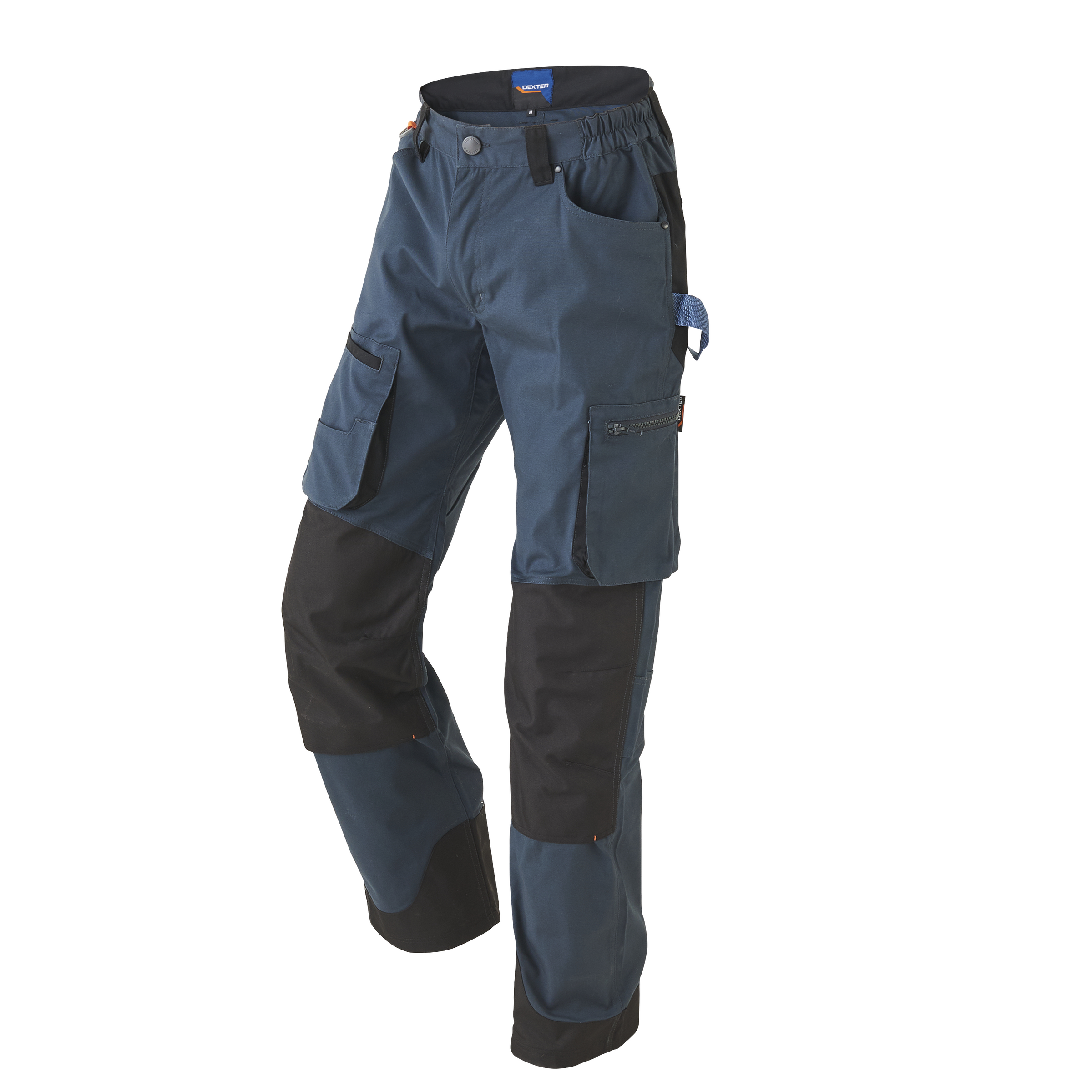 Dexter trousers, size XXL, grey/black