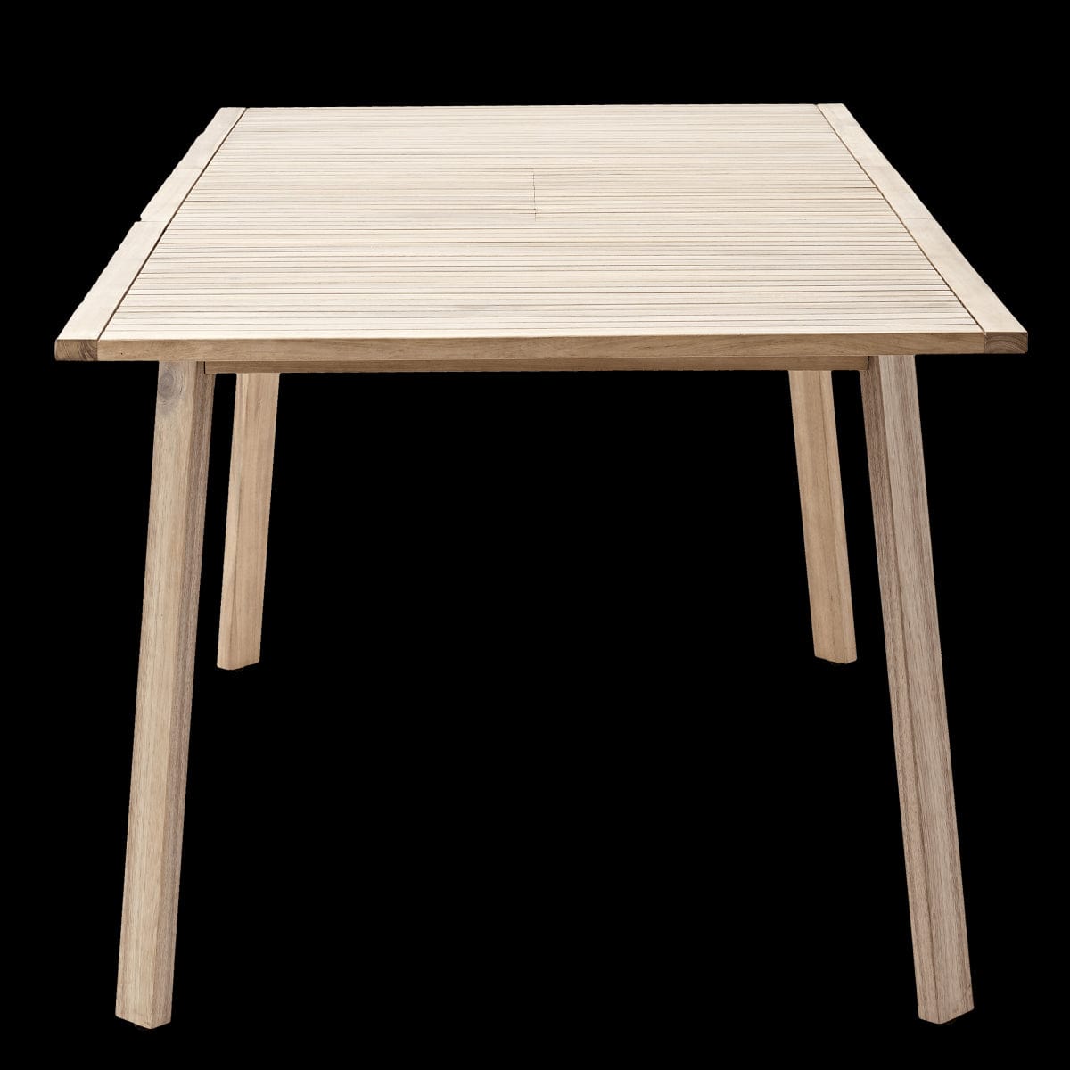 Bricocenter SOLIS NAZERIAL - Extendable table - 4-6 seats rectangular wood acacia - 90x151-199xh75