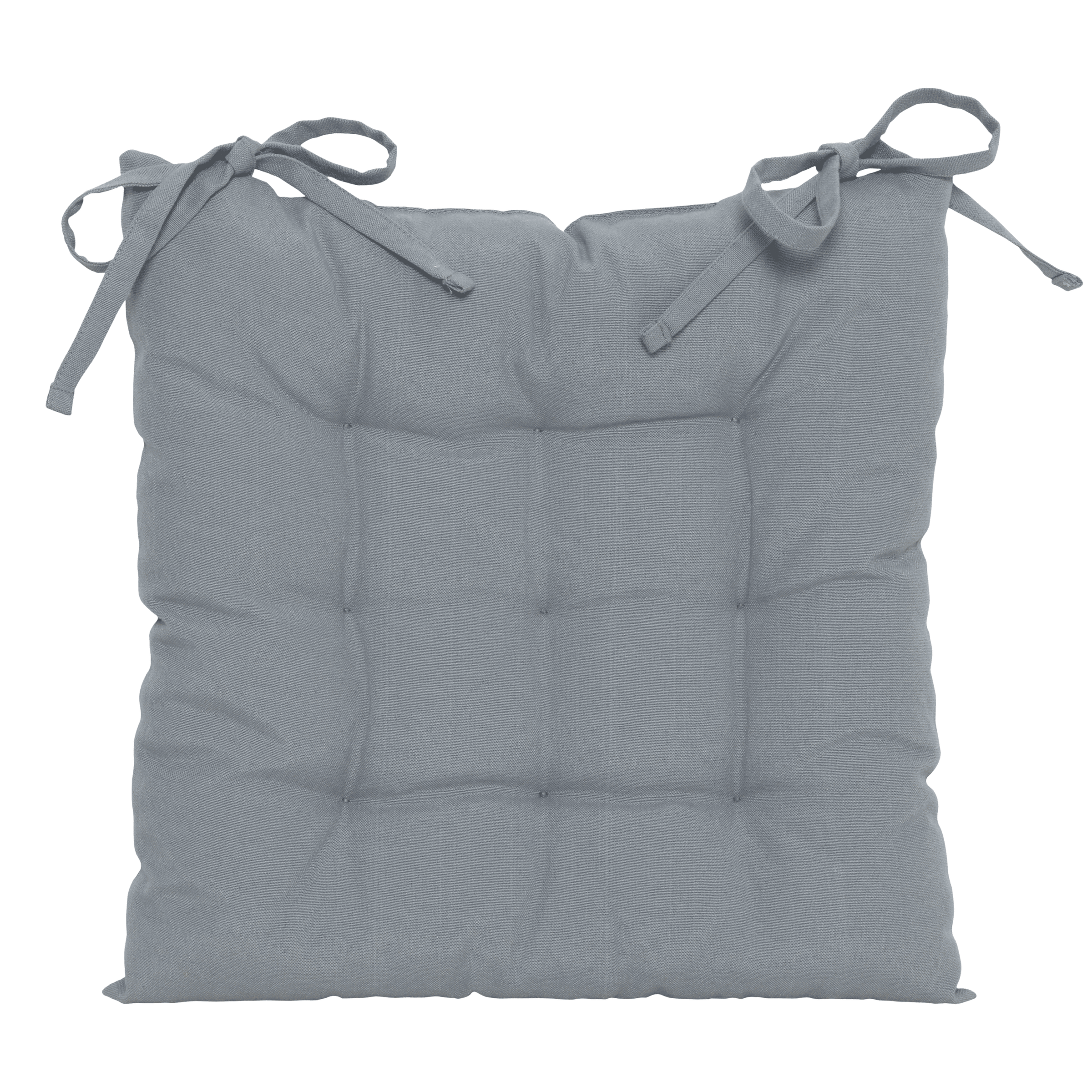 Set 4 copri sedia popy 38x38 cm policotone grigio granito